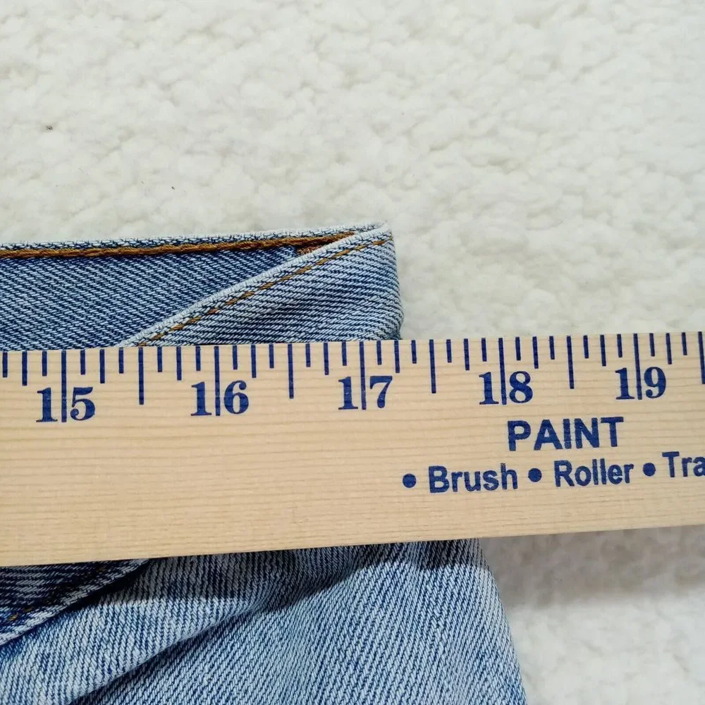 VTG Levis 505‎ Jeans Mens 36x32 Straight Regular Fit Cotton Denim Light Wash